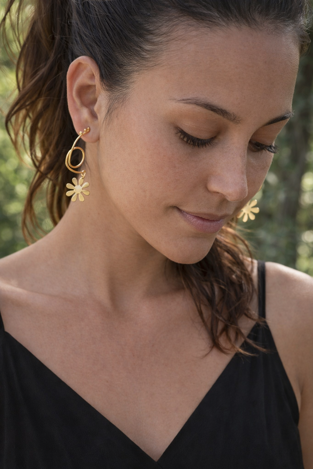 Whirl Flower Earrings