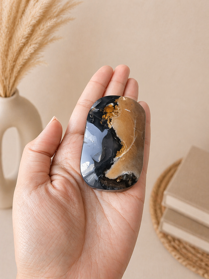 Volcano Agate Palm Stone